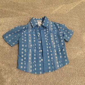 Blue quail shirt